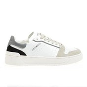 Resim Dirk Bikkembergs Beyaz-Siyah Erkek Deri - Kumaş Sneaker 16211/CP 