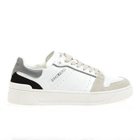 Resim Dirk Bikkembergs Beyaz-Siyah Erkek Deri - Kumaş Sneaker 16211/CP 