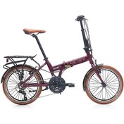 Resim Genel Markalar Flexi 121 20'' Jant 21 Vites V Fren Katlanır Bisiklet Mat Viola Bakır 
