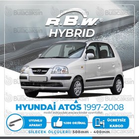 Resim Rbw Hybrid Hyundai Atos 1997-2008 Ön Silecek Takımı - Hibrit 