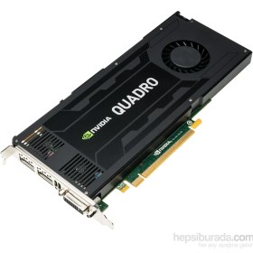 Resim PNY Nvidia Quadro K4200 4GB 256Bit DDR5 (DX11) PCI-E 2.0 Ekran Kartı (VCQK4200-PB) 