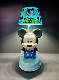 Resim Genel Markalar 3 Kademeli Led Işıklı Şarjlı Çocuk Masa Gece Lambası Abajür - Kuromi Hello Kitty Mickey Mouse 