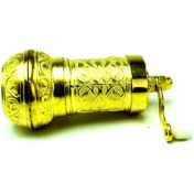 Resim Pologift Döküm Dekoratif Kahve ve Baharat Öğütücü - Gold 