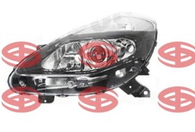 Resim RENAULT CLİO 3 ÖN SAĞ FAR MERCEKLİ (SİYAH) 7701072009 GR 8808013885292QWE 