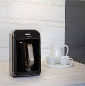 Resim Leggno Gourmet Pro LE-GRMTK101MGR Közde Türk Kahve Makinesi 