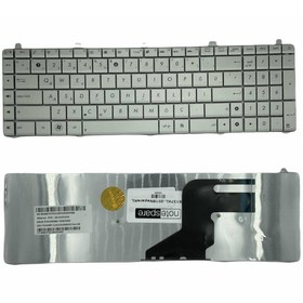 Resim Notespare Asus Ile Uyumlu N55, N55e, N55s, N55s8, N55sf, N55sl, N55xı Notebook Klavye Gümüş Gri Tr 