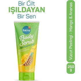 Resim Balmy Vücut Peelingi Mango Ananas 250 gr - Gratis 