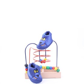 Resim Dr. Terlik Dr Terlik 689 Erkek Çocuk Lacivert Emoji Desenli Ev-Halı Ayakkabısı 