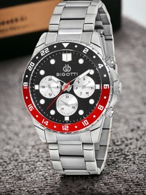 Resim Bigotti Fonksiyon Erkek Kol Saati Gümüş Renk BG.1.10189.1 Çelik Kasa&Kordon+Bileklik Hediye ZMB013 