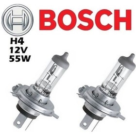 Resim Bosch H4 12V 60 55W Far Ampülü 2 Adet Set 