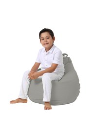 Resim earmut Premium Çocuk Armut Koltuk Füme 