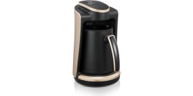 Resim Musullu Ottoman Türk Kahve Makinesi OTM-001 4 Fincan Kapasite Şık Tasarım ve Sesli İkaz Özelliği 