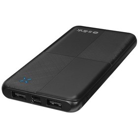 Resim S-link Ip-g12n 10000mah Micro+usb+ Type-c Giriş+çıkış Siyah Taşınabilir Pil Şarj Cihazı Powerbank Siyah 