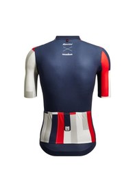 Resim Santini Ironman Aahonouı Erkek Bisiklet Forması 2ı94075ceslkaaho Beyaz 