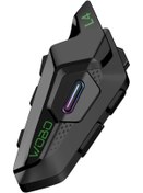 Resim HALL BREATHE 4 Kişilik Motosiklet Kask Bluetooth Intercom Kulaklık Seti, Güçlü ve Rahat Kullanım 