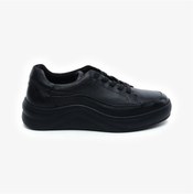 Resim Greyder 59052 Siyah Hakiki Deri Kadın Sneaker Ayakkabı-824 Siyah 