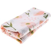 Resim Dolıty Yumuşak Muslin Bebek Kundaklama Battaniye Çiçek Çiçek Çok Renkli 