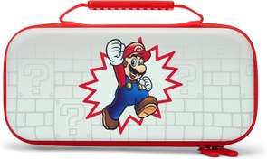 Resim PowerA Nintendo Switch OLED Model, Nintendo Switch ve Nintendo Switch Lite için PowerA Koruma Kılıfı-Brick Breaker Mario, Beyaz/Kırmızı 