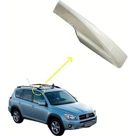 Resim Chuangyinshop Toyota Rav4 2006-2012 Ön Sağ Abs Tavan Raftı Koruyucu Kapak Dayanıklı 