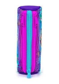 Resim Coral High Kids Pembe Mor Kaplumbağa Desenli Üç Bölmeli Kalem Çantası 22056 