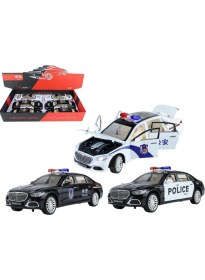 Resim Vardem Işıklı Sesli Kapıları Açılan Çekbırak Mercedes Polis Arabası Özel Yapım 