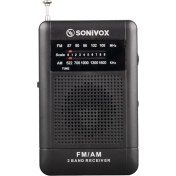 Resim MiraLive Siyah Renk Cep Tipi Analog Fm Radyo VS-R115 (4887) 