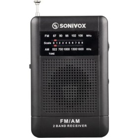 Resim MiraLive Siyah Renk Cep Tipi Analog Fm Radyo VS-R115 (4887) 