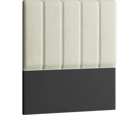 Resim Mobpazar Başlık Kılıfı, Lavinya Yatak Başlık Kılıfı Krem 90X60 cm 