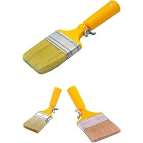 Resim Skygo Fırça Ayarlanabilir Kestirme Boya Fırçası No: 3 Duvar Kenarları Için Pratik 1410 