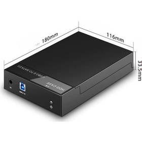 Resim Taplin 2.5" 3.5" Sata 3 Usb 3.0 Harici Harddisk Hdd Kutusu - Td-203 