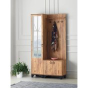 Resim Sivas Gözde Mobilya Elmas Portmanto Askılık Ayakkabılık Aynalı 100x36x193 cm 