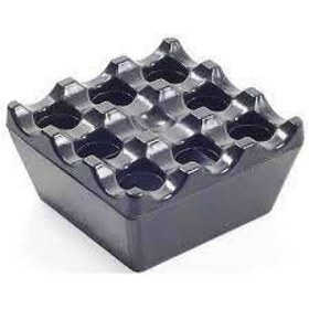 Resim Izgaralı Kare Bakalit Küllük 