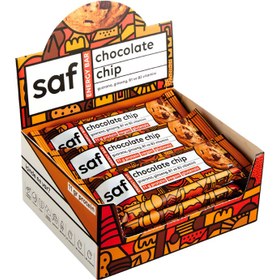 Resim SAF Chocolate Chip Energy Bar 50g x 12 