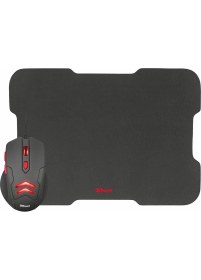 Resim Trust 21963 Ziva 3000 DPI Gaming Oyuncu Mouse ve Mousepad Set 