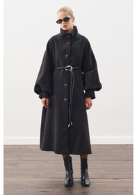 Resim Manuka Gaıa Geniş Kaban Siyah Siyah 