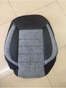 Resim Zirve Crafter 2-1 Ticari Koltuk Kılıfı Ortopedik Keten Kumaş Yolcu Oturak 2 Parça 