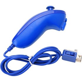 Resim Nintendo Wii Nunchuck Nintendo Kumanda Wii Remote Controller Nunchuck MAVİ Wii Aksesuar Wii Kol 