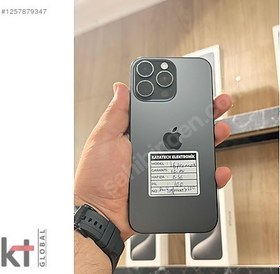 Resim Apple iPhone 16 Pro Max İkinci El YD | 256 GB | Siyah 