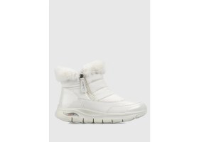 Resim Skechers Arch Fit Smooth - Cool Puff Kadın Beyaz Kar Botu 167252 Wwht 