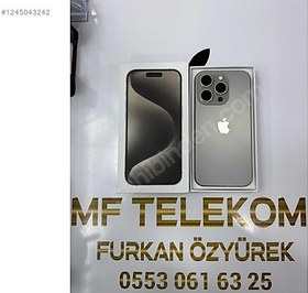 Resim Apple iPhone 15 Pro YD | 128 GB | Natürel Titanyum 