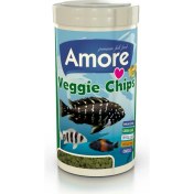 Resim Veggie Pro Chips 1000ML Green Algae Clear Immune Protect Omega-3 Akvaryum Balık Yemi 