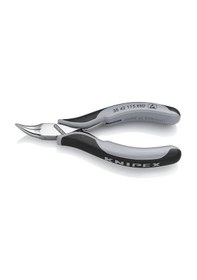 Resim Knıpex 35 42 115 Esd Elektronikçi Eğri Kargaburun - Esd Rm 3542115esd 