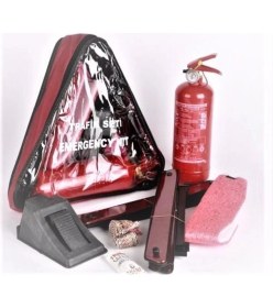 Resim Tp Buğz Trafik Seti Emergency Kit Çantası (Mevzuata Uygun) 