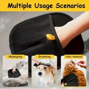 Resim 1 Ergonomik Kedi Bakımı Eldiveni - Uzun Saçlı Irklar İçin İdeal, Kesmek ve Döndürmek Kolay, Büyük veya Küçük Boyutlarda Mevcut, Ev Hayvanları İçin Uygun 