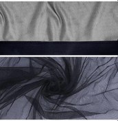 Resim Ulzyvf 2 Adet Evrensel Araç Güneşlik Perdesi - Uv Korumalı, Sivrisinek Önleyici, Karanlık 