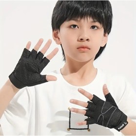 Resim BGA çocuk eldiveni bisiklet, paten spor eldiveni 