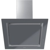 Resim Teka Dlv 68660 St 60 Cm Fresh Air Duvar Tipi Gri Davlumbaz 