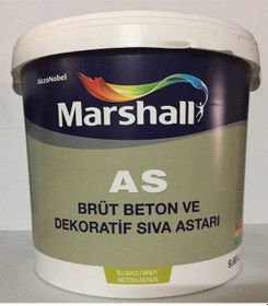 Resim As Brüt Beton Ve Dekoratif Sıva Astarı 15 Kg 