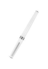 Resim Montegrappa Armonia Greatness Starts Small Frost Dolma Kalem - M Beyaz 