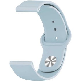 Resim Teknodur Gear S2 Krd-11 20mm Uyumlu Kordon-mavi Açık 